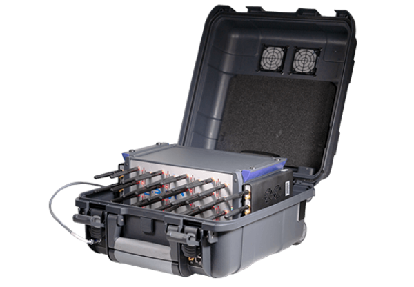 Mobile radio measurement device SEA 3714C in a transport case