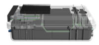 3D view of a radio engineering product in the design phase