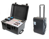 mobile test system in a case