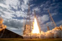 Foto vom Start der ARIANE 6 Trägerrakete