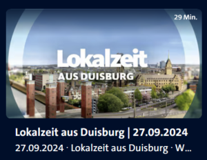Thumbnail TV Sendung Lokalzeit aus Duisburg