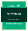 Emerson und NI Premier Partner-Auszeichnung für RF/Wireless DUT Specialty – grünes Abzeichen für herausragende Kompetenz in HF- und drahtloser Prüftechnologie