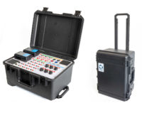 mobile test system in a case