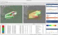 Example: Comparison of the radio coverage of different providers for e.g. LTE-M