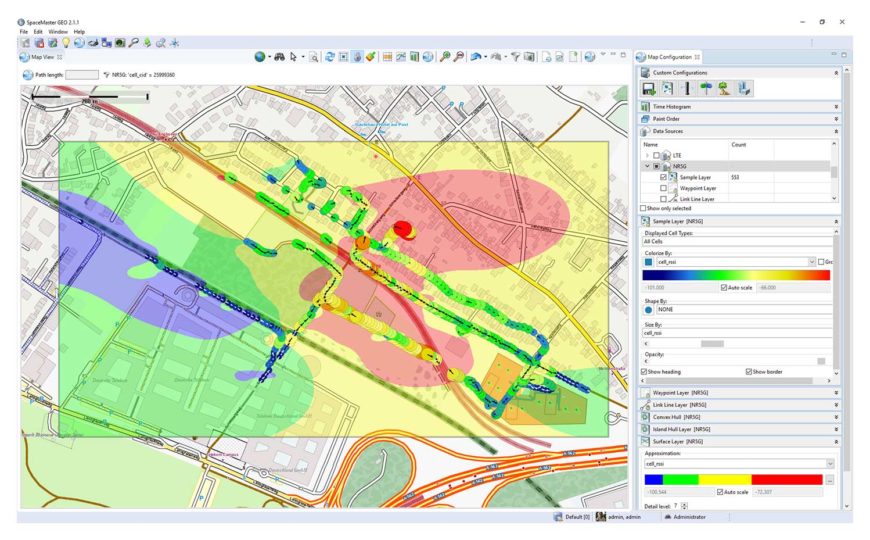 web 5G surface layer