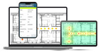 Analyse und Visualisierung von Funkmessdaten auf Laptop, Tablet und Smartphone – Heatmap der Signalstärke mit mobilen Messergebnissen zu Downloadrate, Uploadrate, Latenz und Signalstärke im LTE-Netz