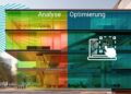 Visualisierung der geplanten Mobilfunkversorgung im Gebäude – optimierte Abdeckung mit Heatmap und Netzparametern.