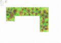 Heatmap einer Funkmessung im Hotelgrundriss mit Darstellung der Signalstärke in verschiedenen Zimmern und Etagen zur Planung der Netzversorgung.